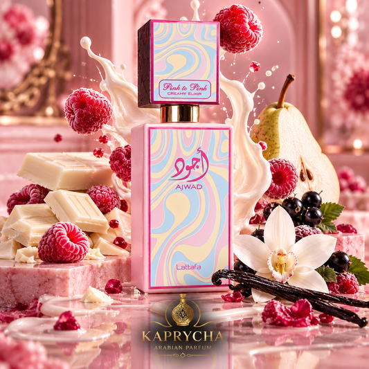 Lattafa Ajwad Pink to Pink Creamy Elixir Eau de Parfum-Feminino