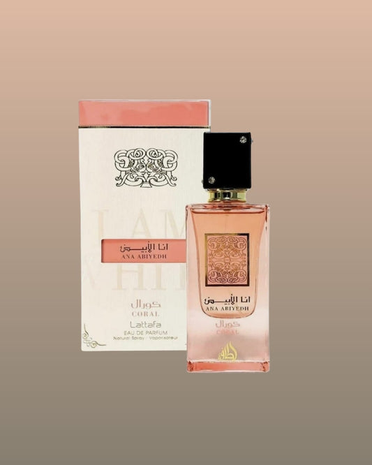 Lattafa Ana Abiyedh coral Eau de Parfum 60ml