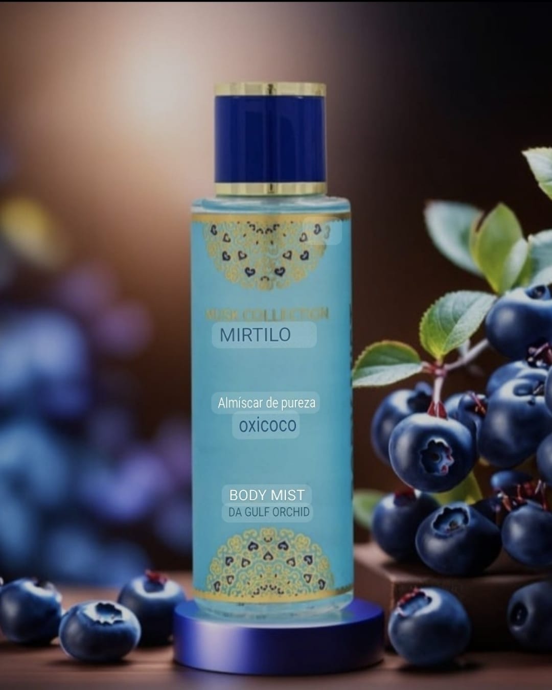 Gulf  Orchid Giftset Musk Collection Blueberry 3 Pcs