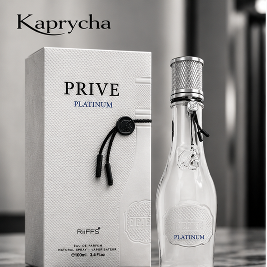 Prive Platinum Silver Riiffs Eau de Parfum Masculino
