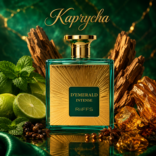 D’Emerald Intense Riffs Eau de Parfum Masculino 100ml