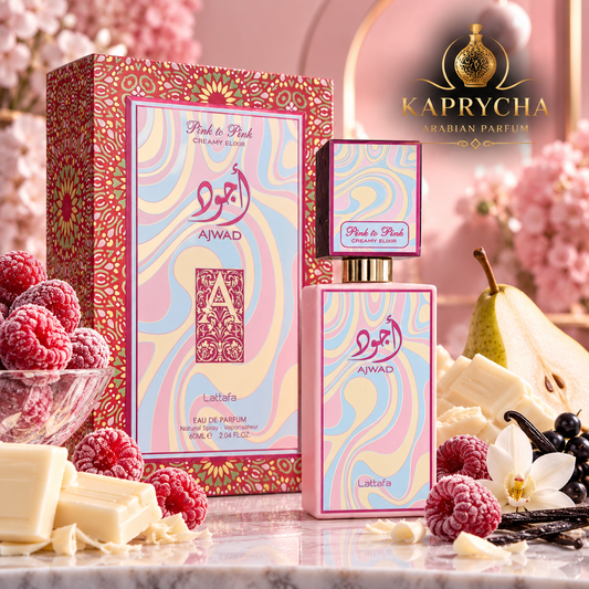 Lattafa Ajwad Pink to Pink  Creamy Elixir Eau de Parfum-Feminino