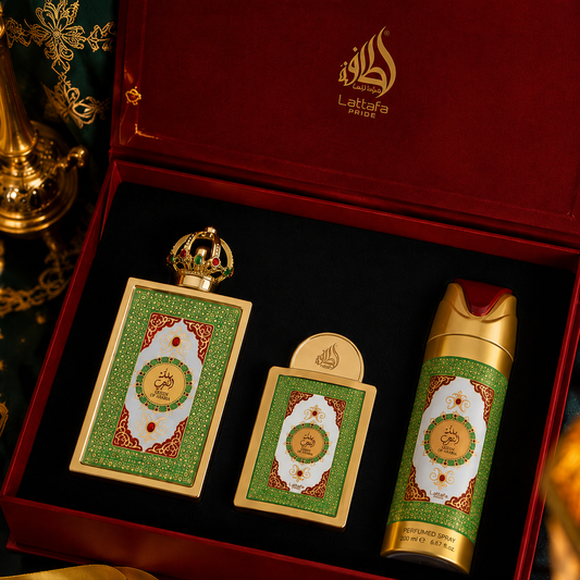 Queen of Arábia Gift Set Lattafa Pride Feminino