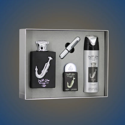 Lattafa Pride Isqh al shuyukh Silver Eau de Parfum 3 Pc
