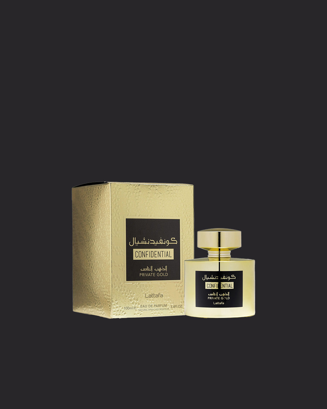 Lattafa Perfumes Confidential Private Gold Eau de Parfum 100 ml