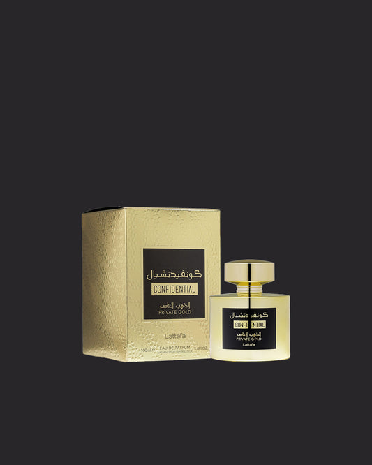 Lattafa Perfumes Confidential Private Gold Eau de Parfum 100 ml
