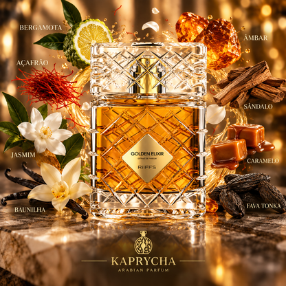 Riiffs Golden Elixir Eau de Parfum 100ml Unisexo