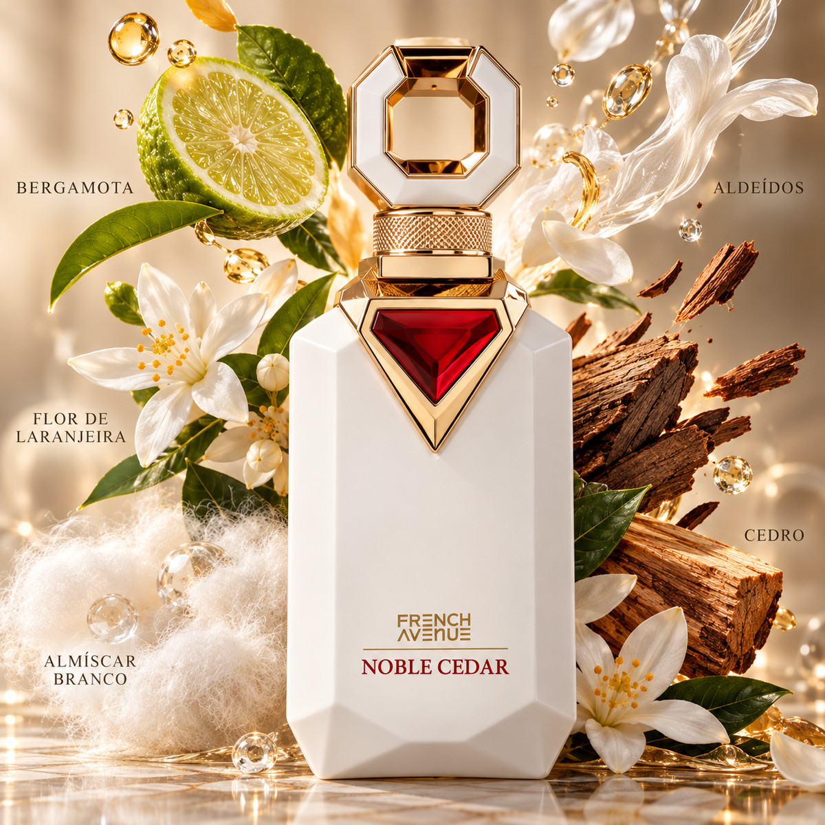 French Avenue Noble ceder Eau de Parfum Feminino