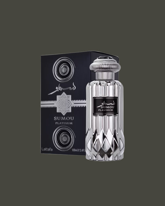 Lattafa Perfumes Sumou Platinum Eau de Parfum Masculino 100 ml